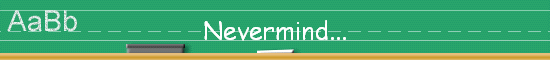 Nevermind...